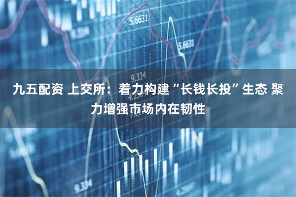 九五配资 上交所：着力构建“长钱长投”生态 聚力增强市场内在韧性