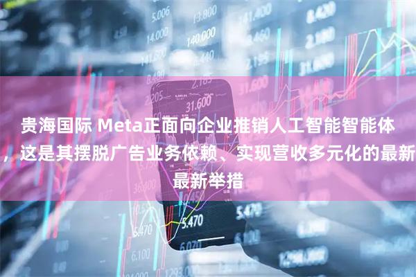 贵海国际 Meta正面向企业推销人工智能智能体产品，这是其摆脱广告业务依赖、实现营收多元化的最新举措